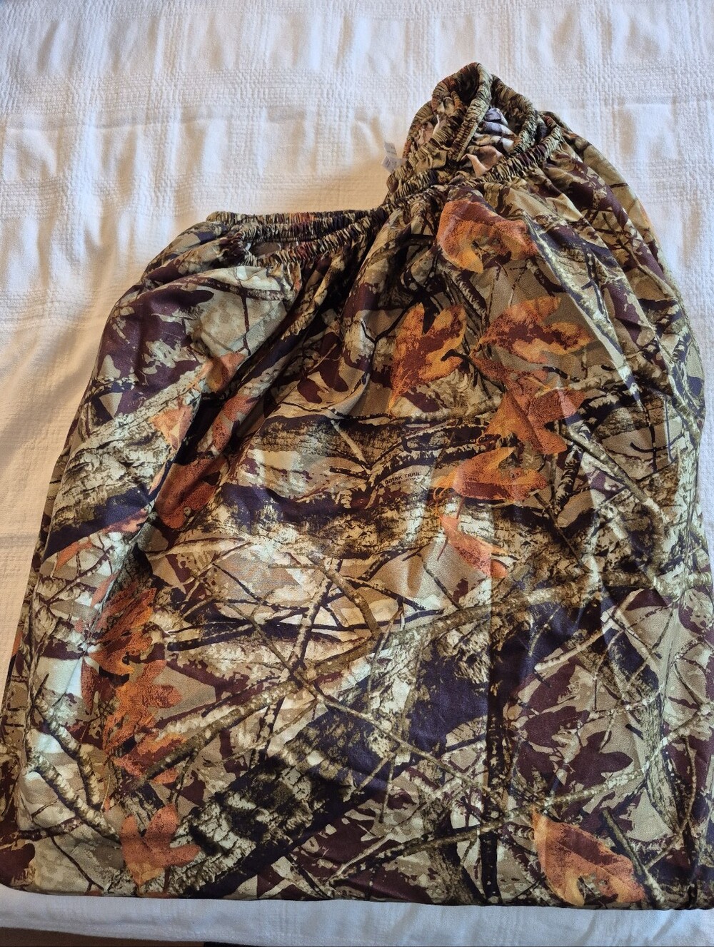 Mainstay Twin Twin XL Fitted microfibre Ozark Trail camo shert VGUC